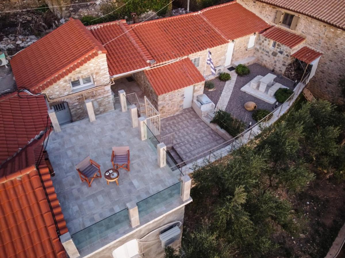 Villa Somatiana- Traditional Stone House , West Mani Thalámai 外观 照片